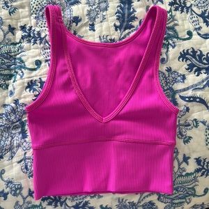 Power Pivot Ribbed Tank Top